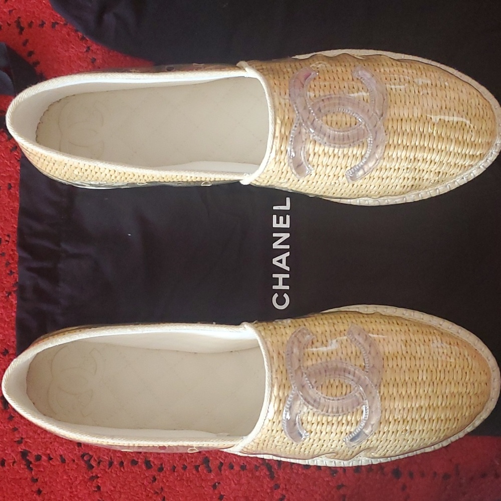 Authentic Chanel Espadrilles